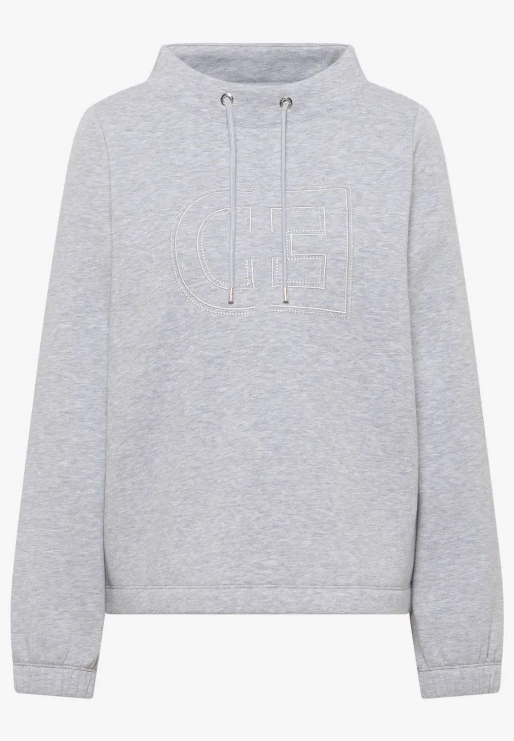 Trechtervormig sweatshirt