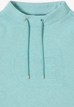 Trechtervormig sweatshirt