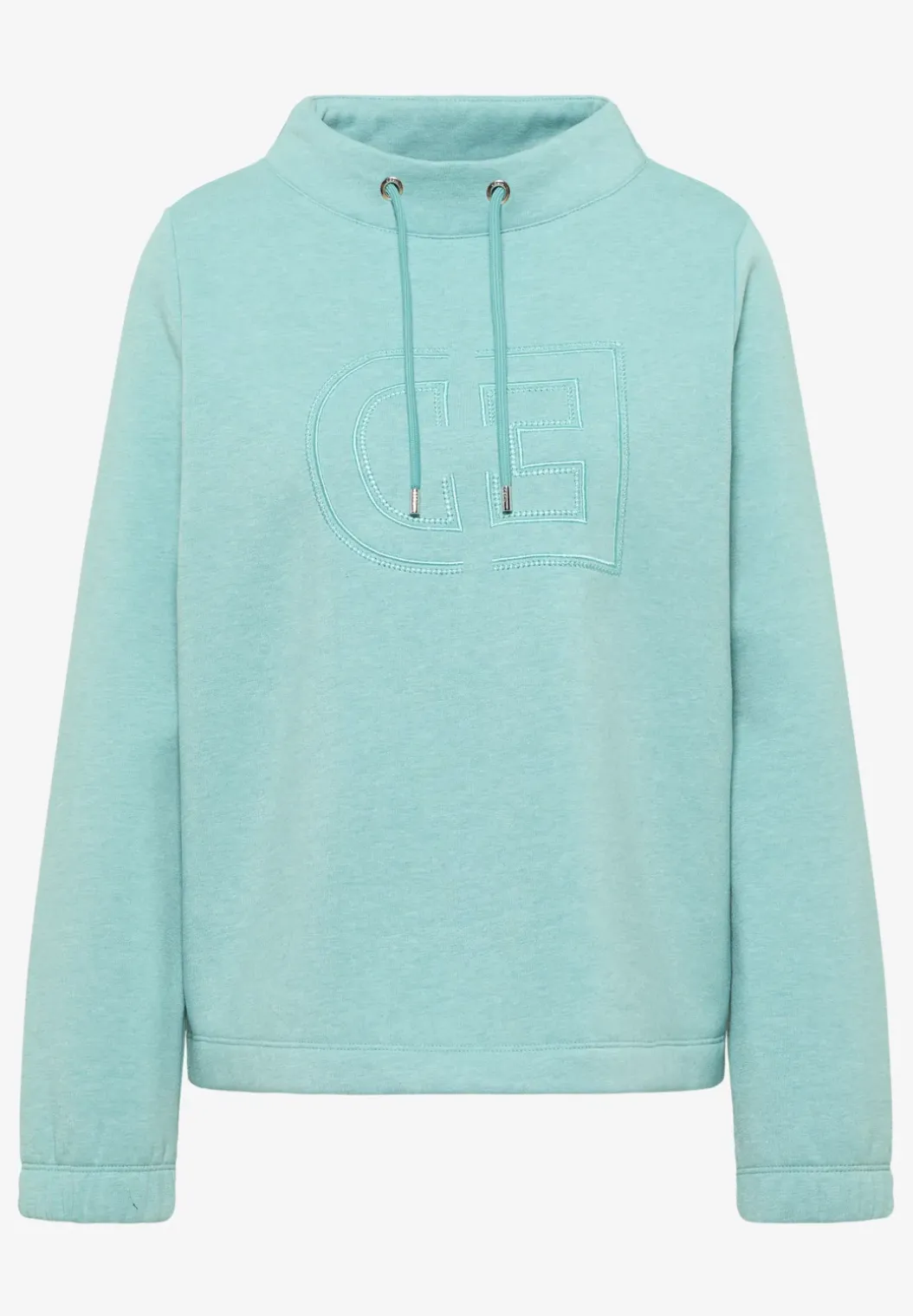 Trechtervormig sweatshirt