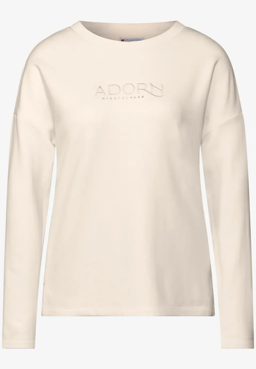 T-shirt met belettering