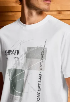 T-shirt met grafische print