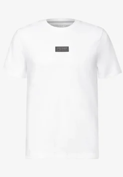 T-shirt met kleine opdruk