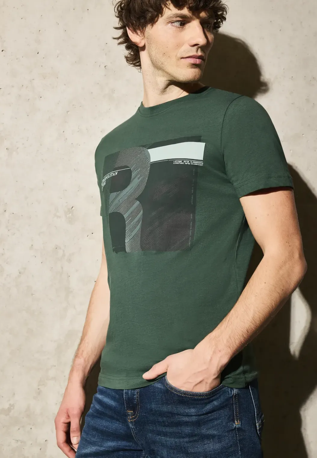 T-shirt met print
