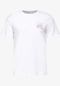 T-shirt met print op de borst