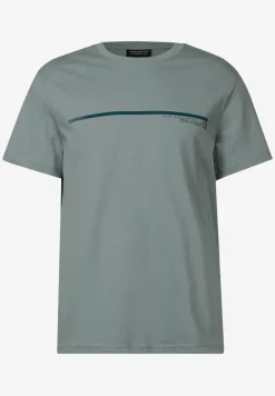 T-shirt met streepmotief