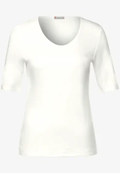 T-shirt met V-hals