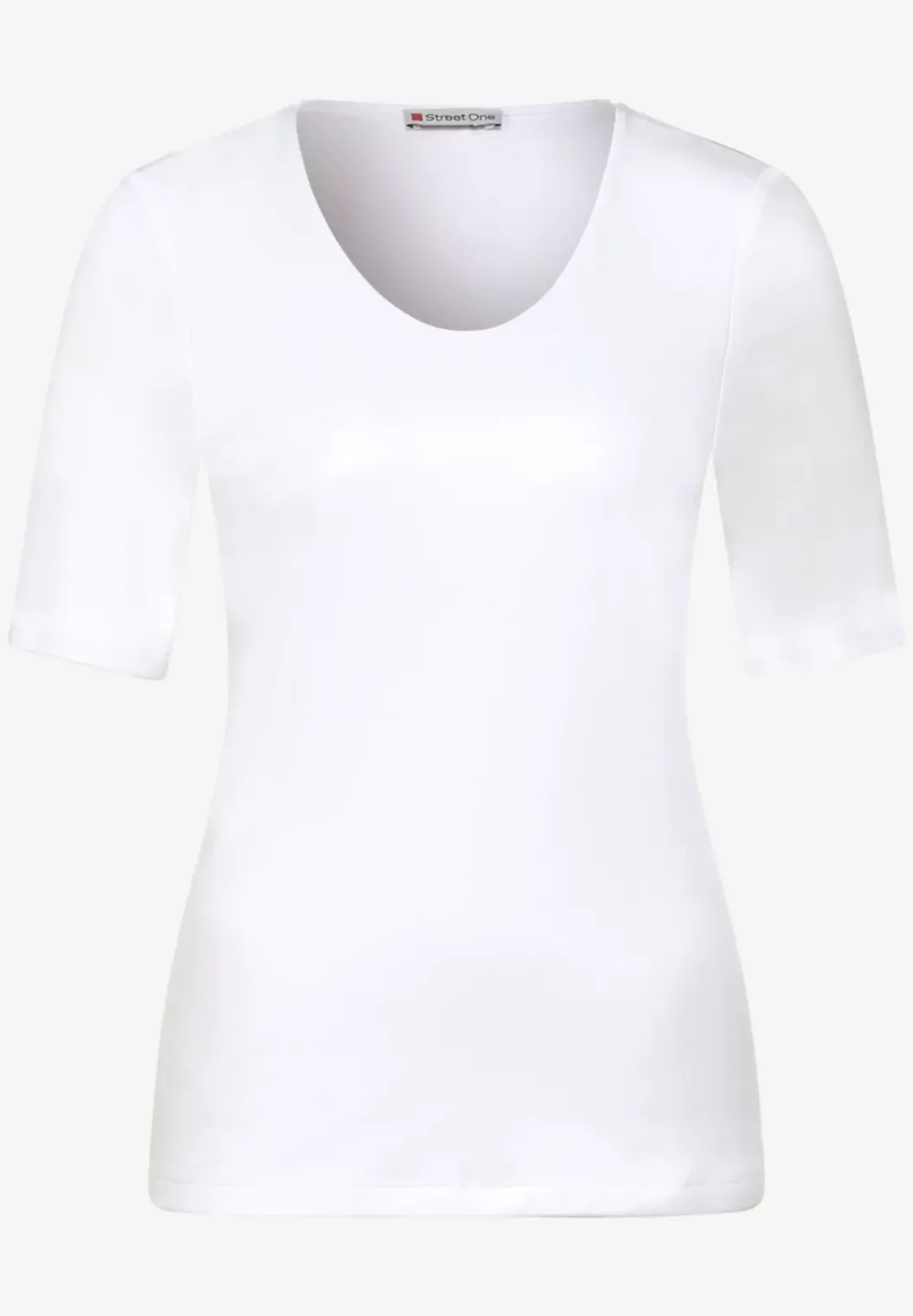 T-shirt met V-hals