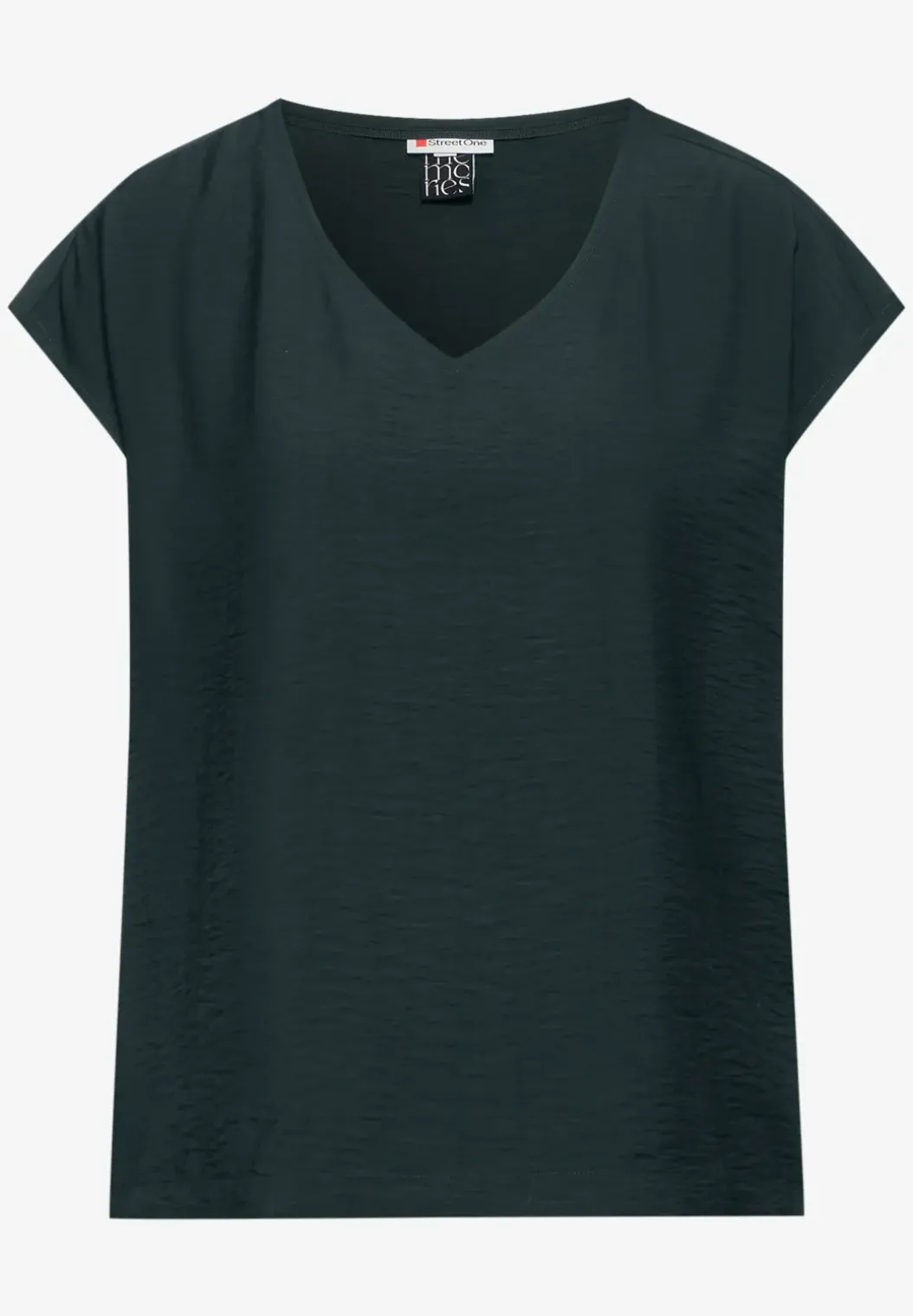 T-shirt met V-hals