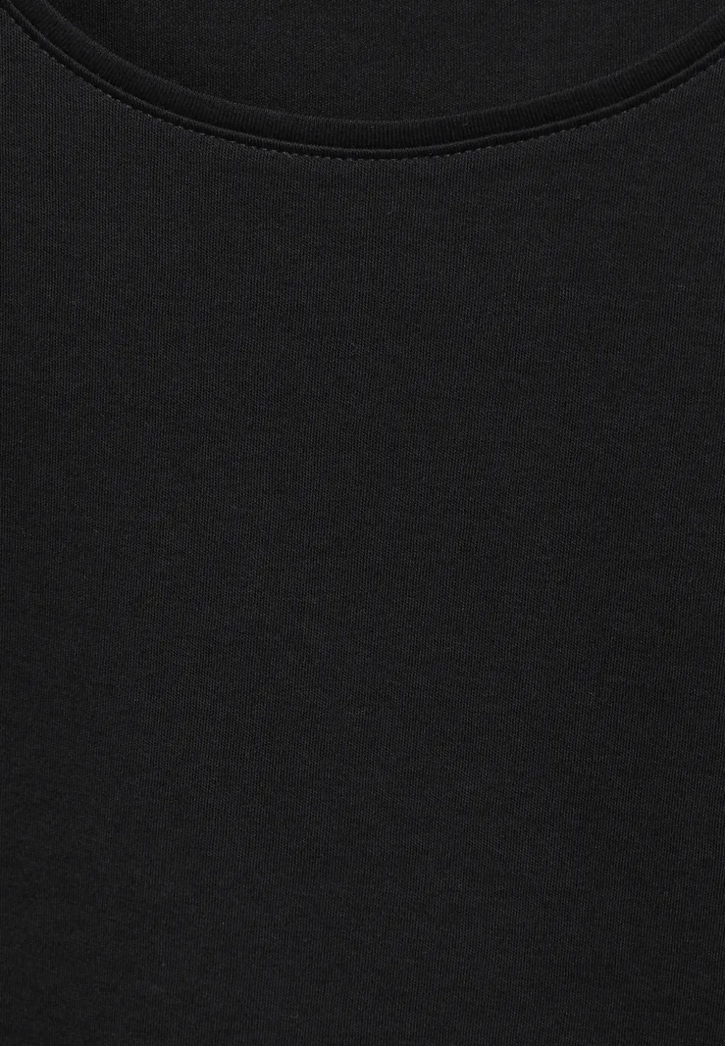 T-shirt in effen kleur