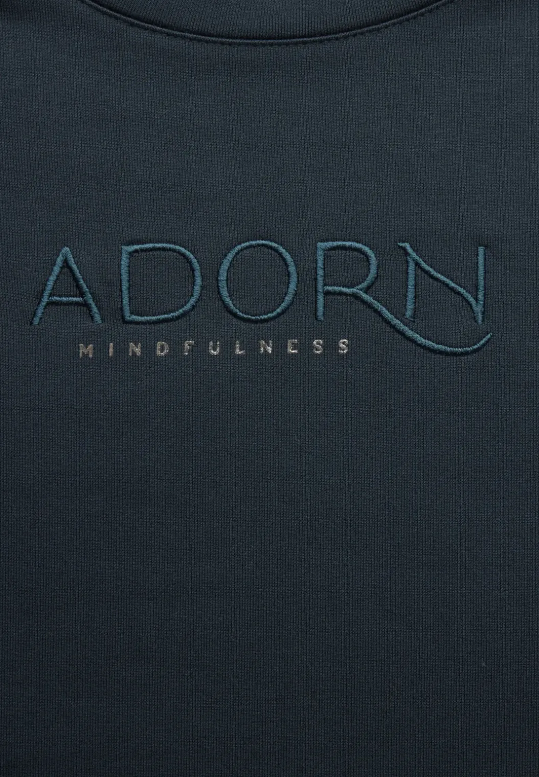 T-shirt met belettering