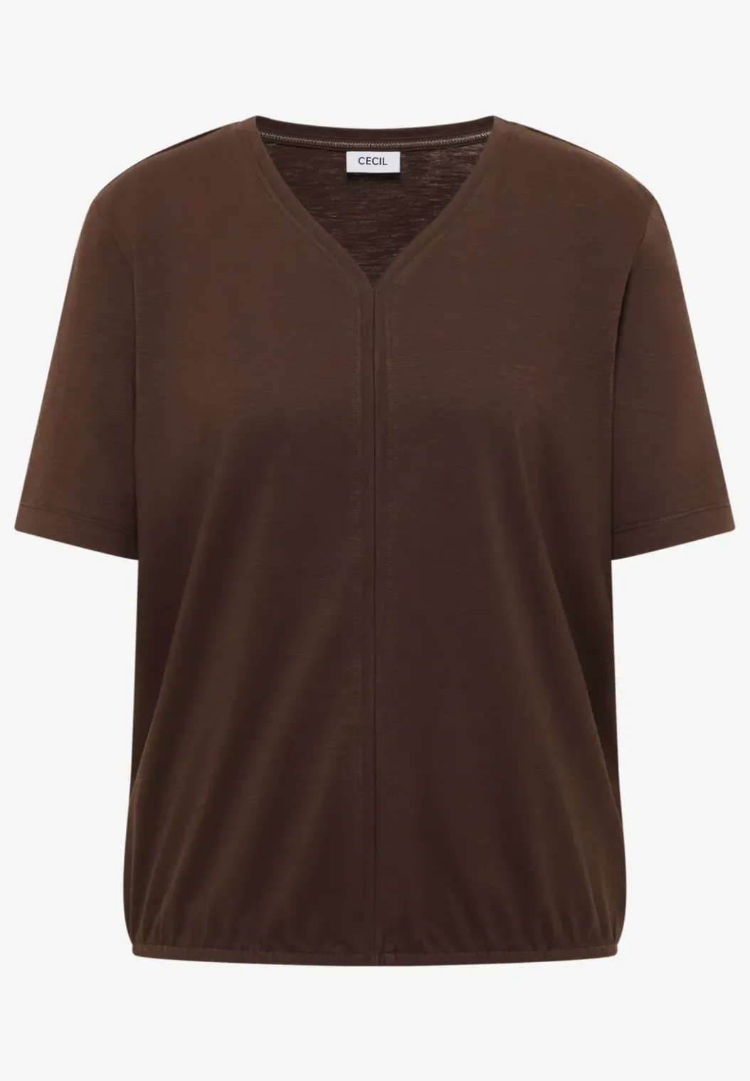 T-shirt met korte mouwen in tuniekstijl
