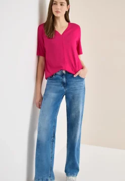 T-shirt met korte mouwen in tuniekstijl