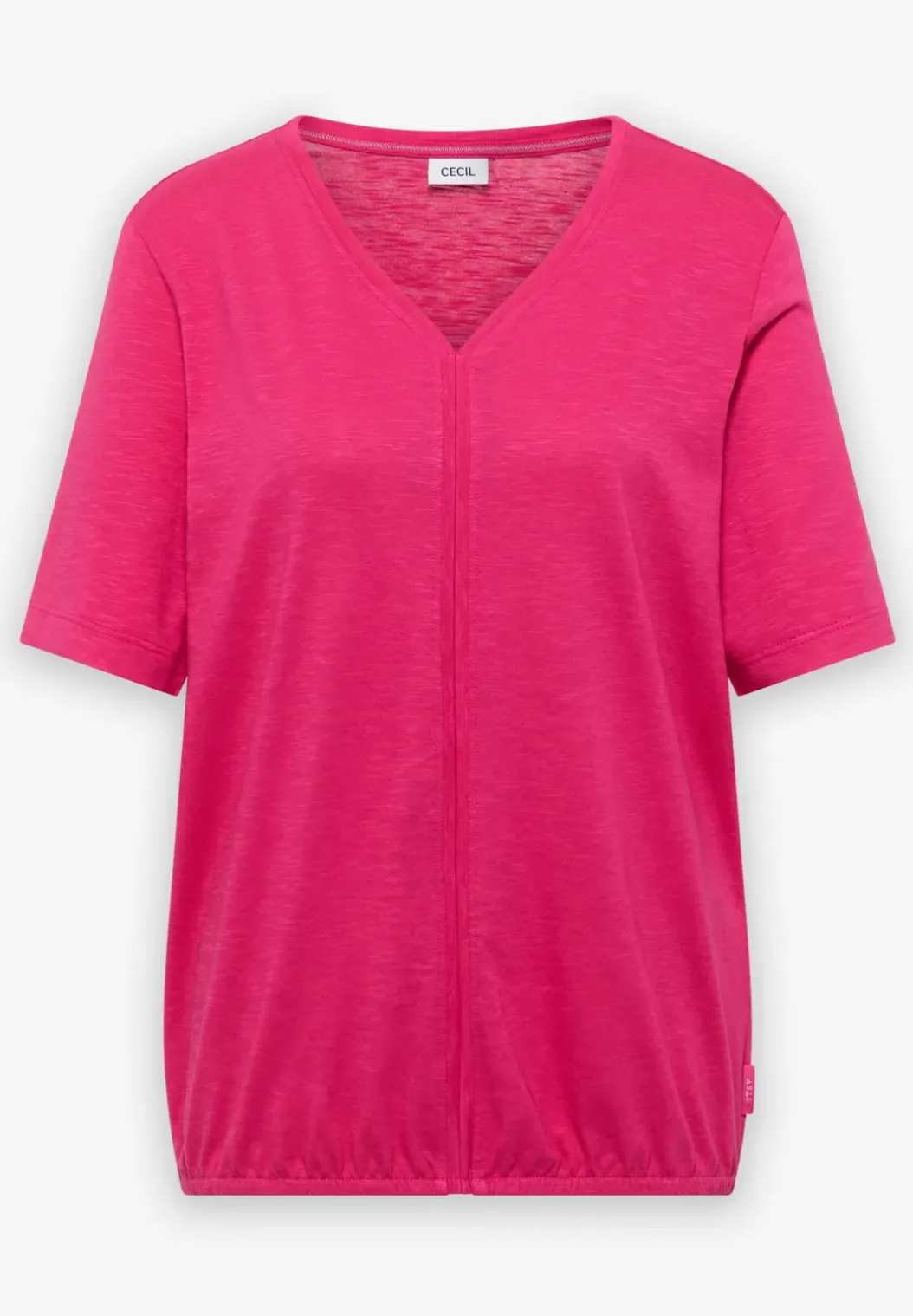 T-shirt met korte mouwen in tuniekstijl