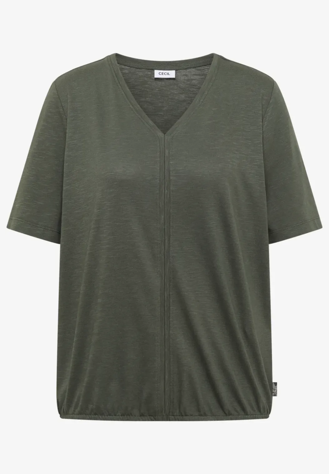 T-shirt met korte mouwen in tuniekstijl