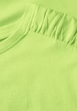 T-shirt met rimpels