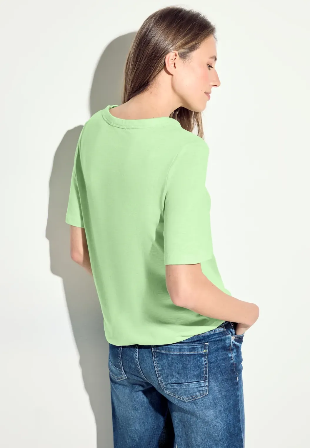 T-shirt van katoen