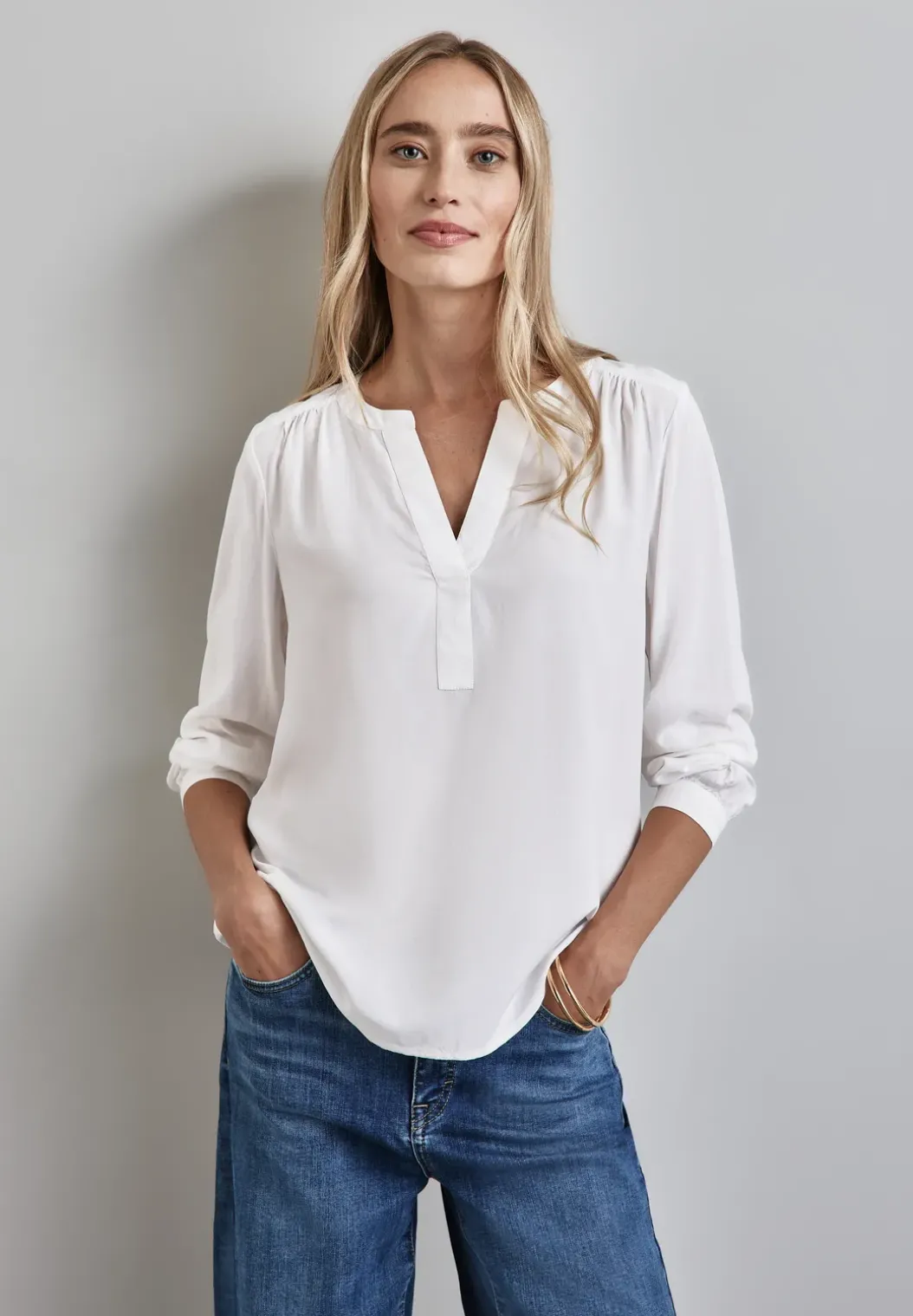 Tuniek in effen kleur