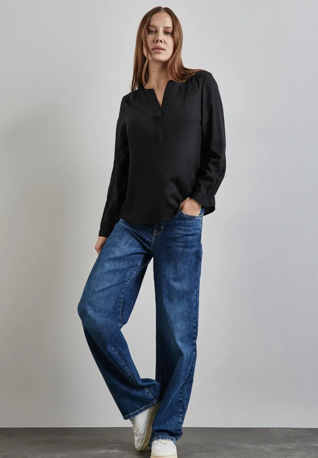 Tuniek in effen kleur