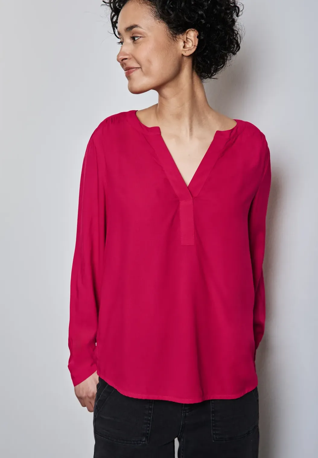 Tuniek in effen kleur