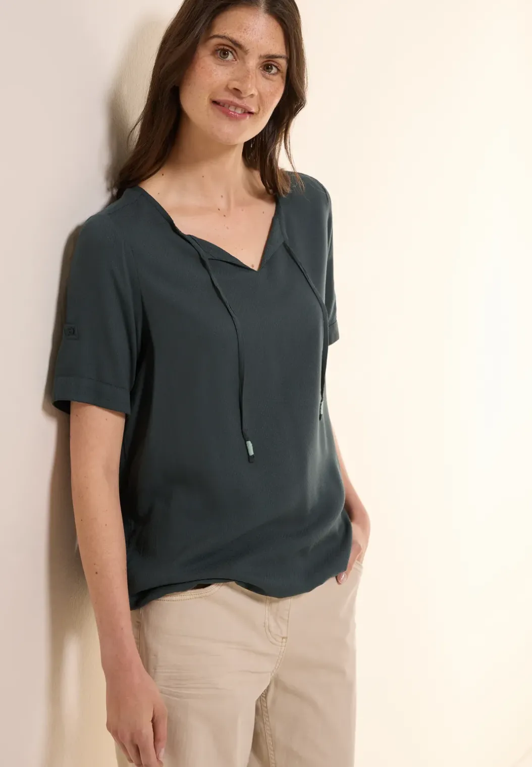 Tuniek in effen kleur