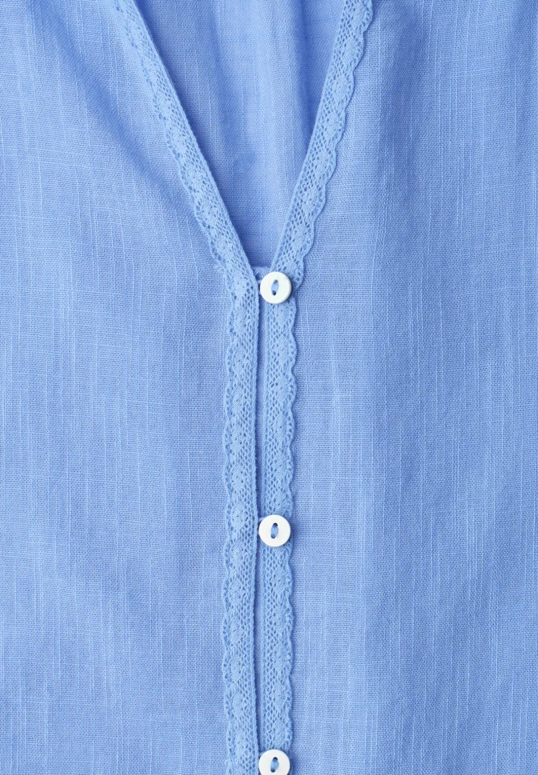 Tuniek met 3/4 mouwen en kanten details