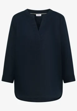 Tuniek met 3/4 mouwen van puur linnen