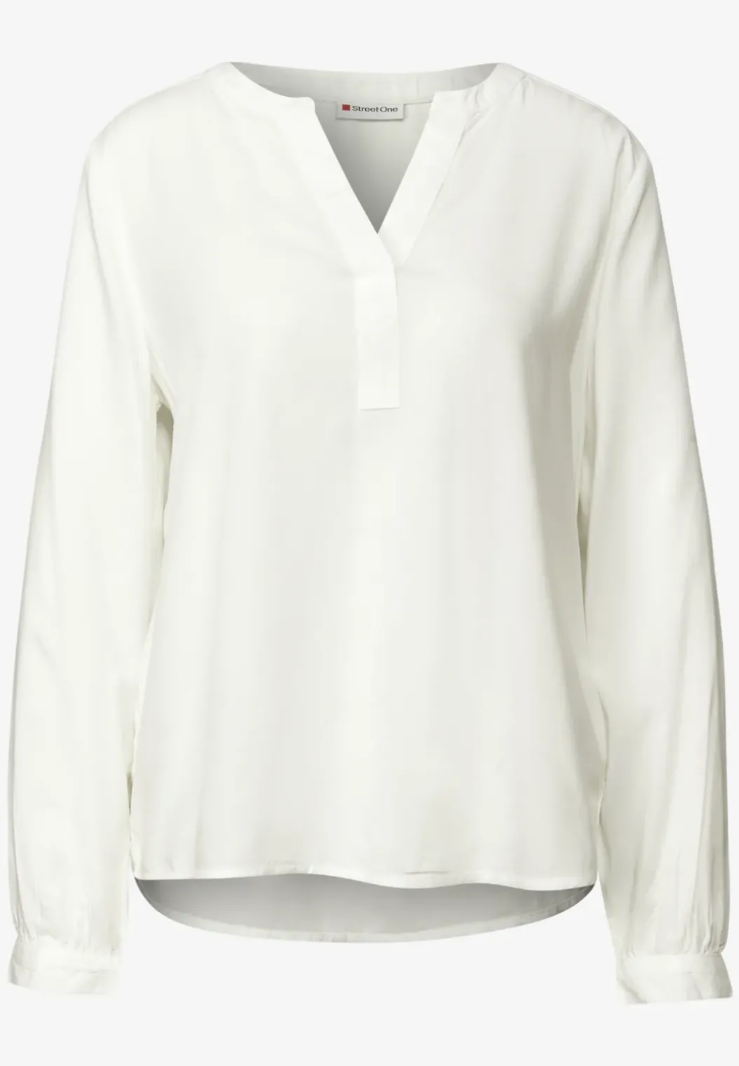 Tuniek met gespleten hals