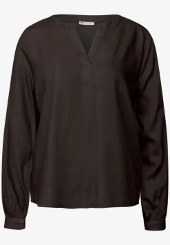 Tuniek met gespleten hals