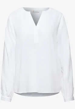 Tuniek met gespleten hals
