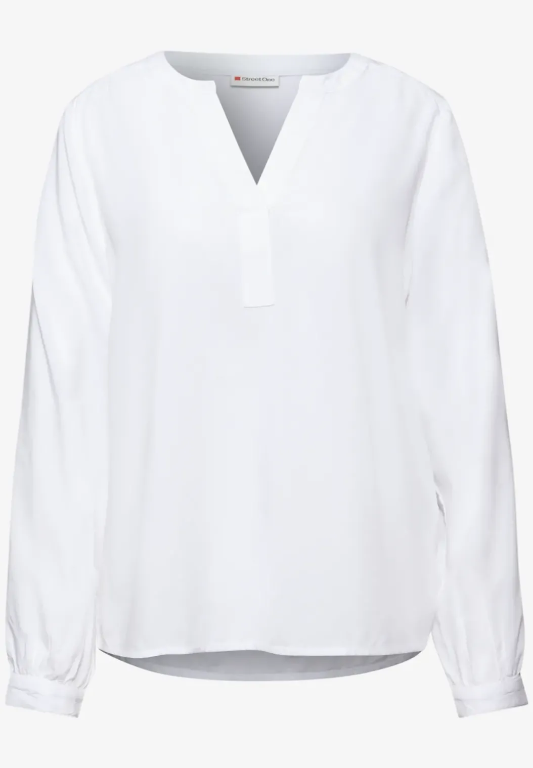 Tuniek met gespleten hals