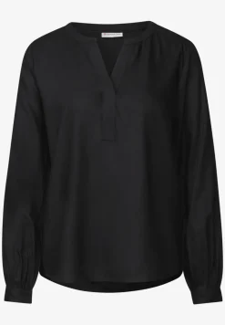 Tuniek met gespleten hals