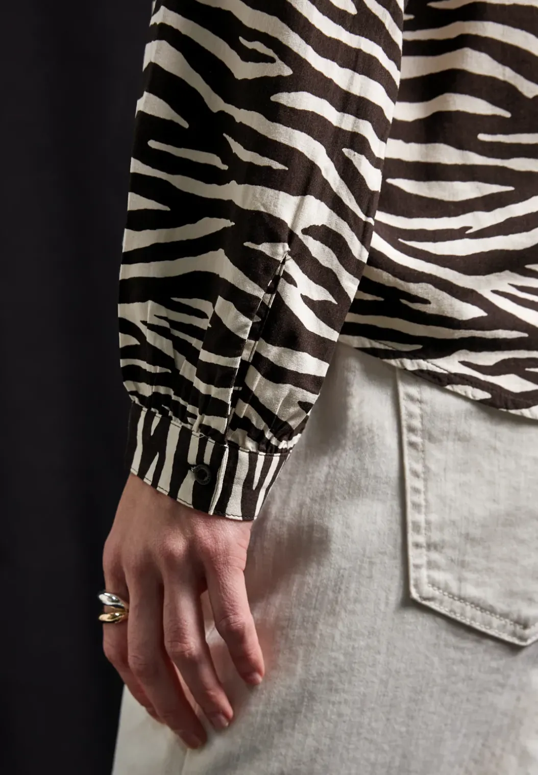 Tuniek met zebraprint