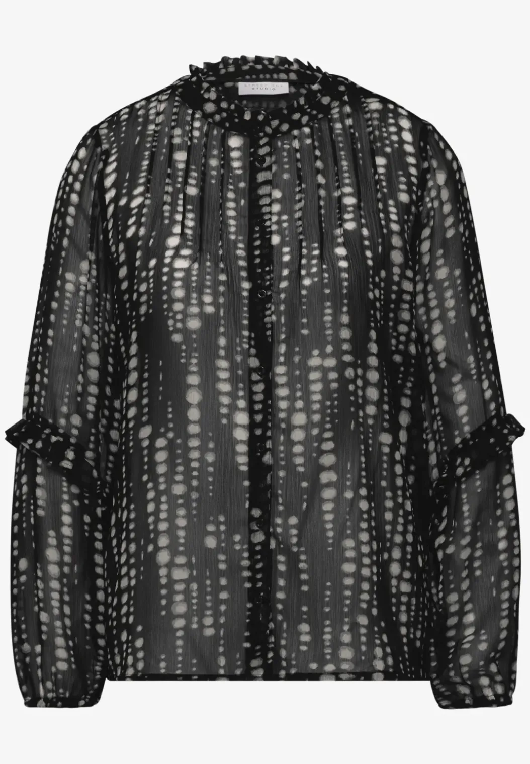 Tuniek van chiffon