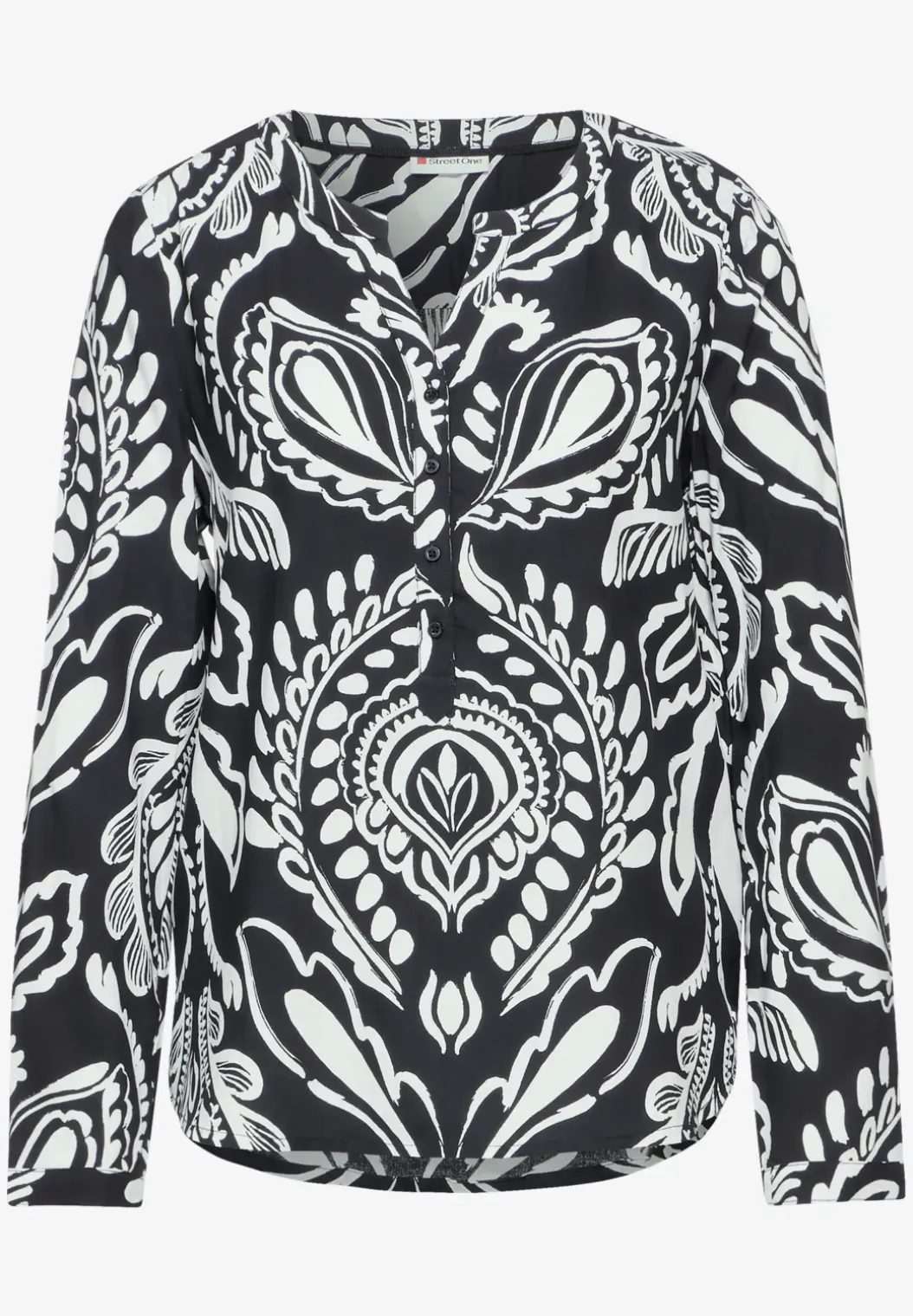 Tuniekblouse met print