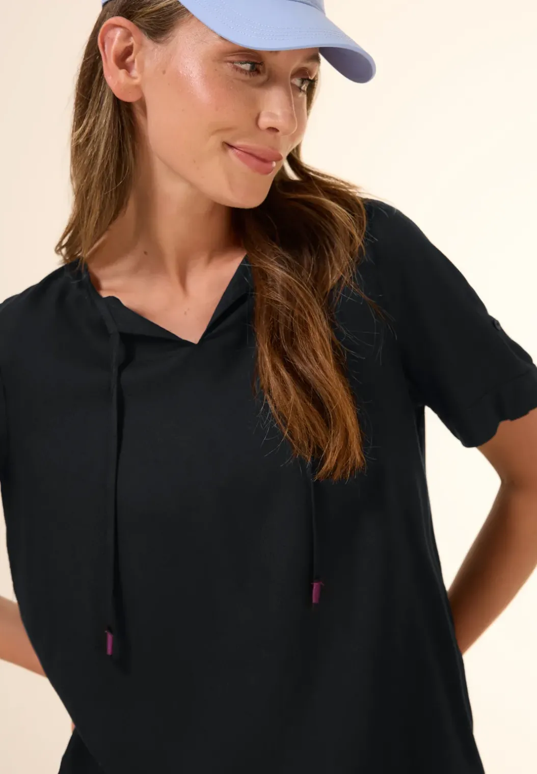 Tuniek in effen kleur