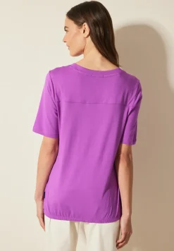 Tuniek T-shirt in effen kleur