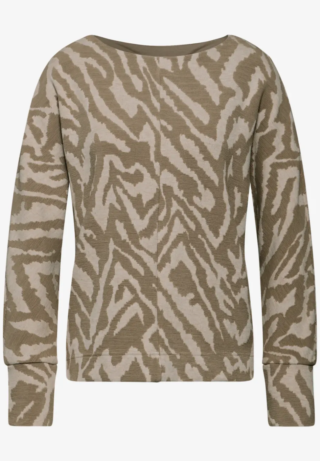 Tweekleurig jacquard overhemd