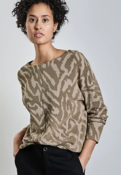 Tweekleurig jacquard overhemd