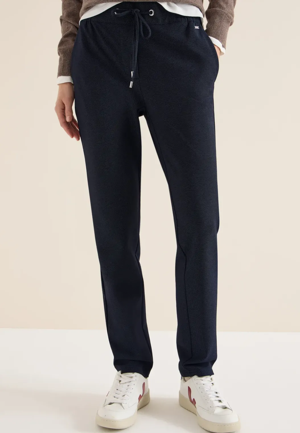 Tweekleurige broek