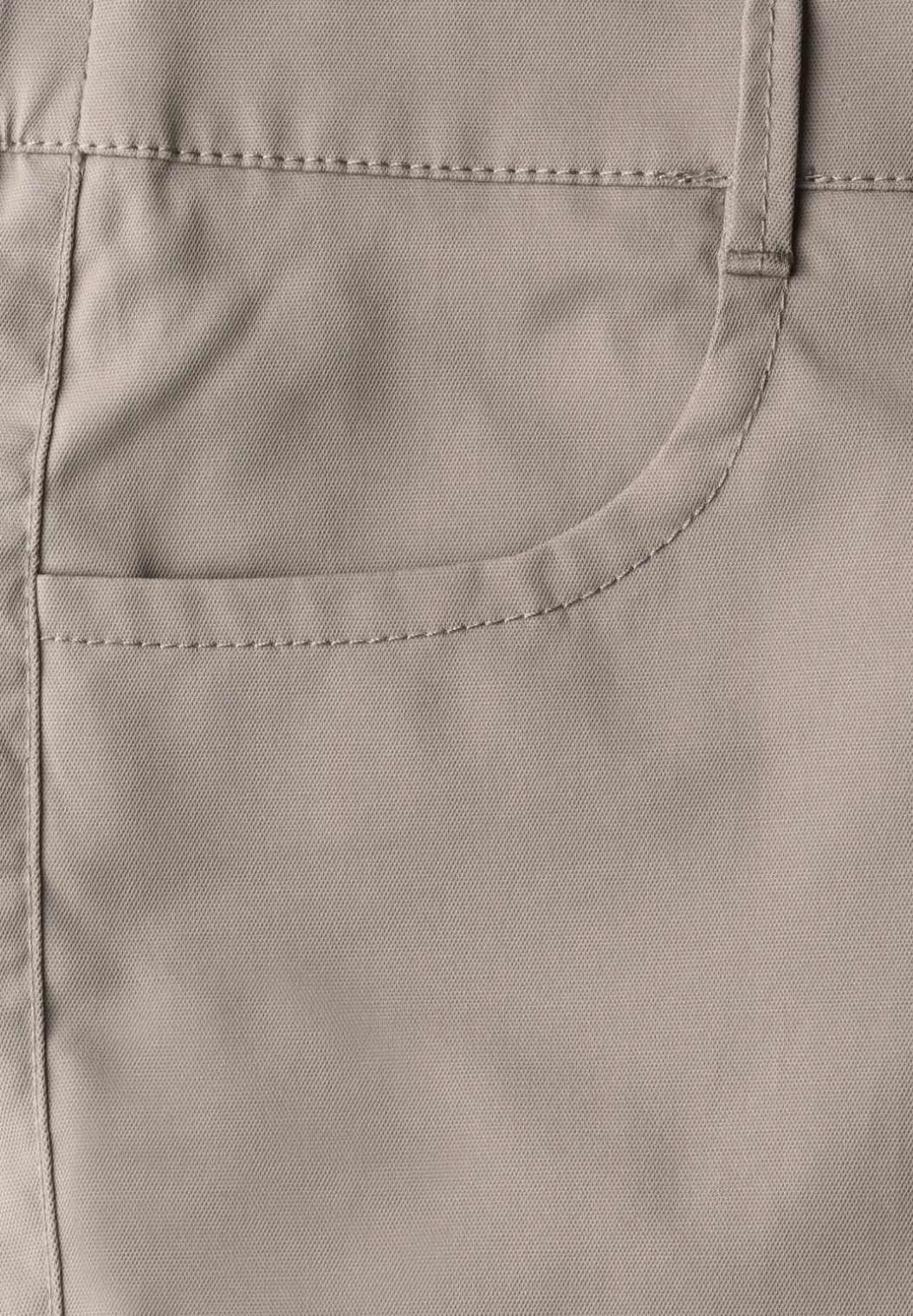 Twill broek met rechte pijpen