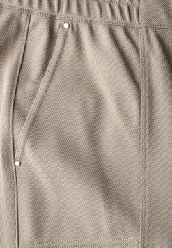 Twill broek met rechte pijpen