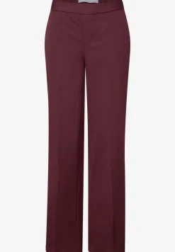 Twill broek met rechte pijpen