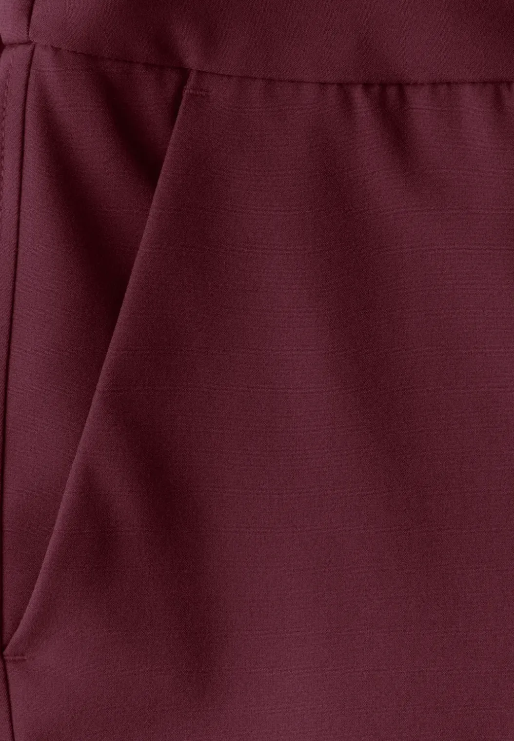 Twill broek met rechte pijpen