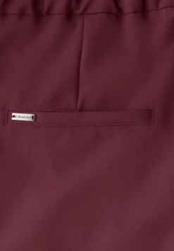 Twill broek met rechte pijpen