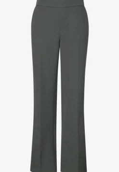 Twill broek met rechte pijpen