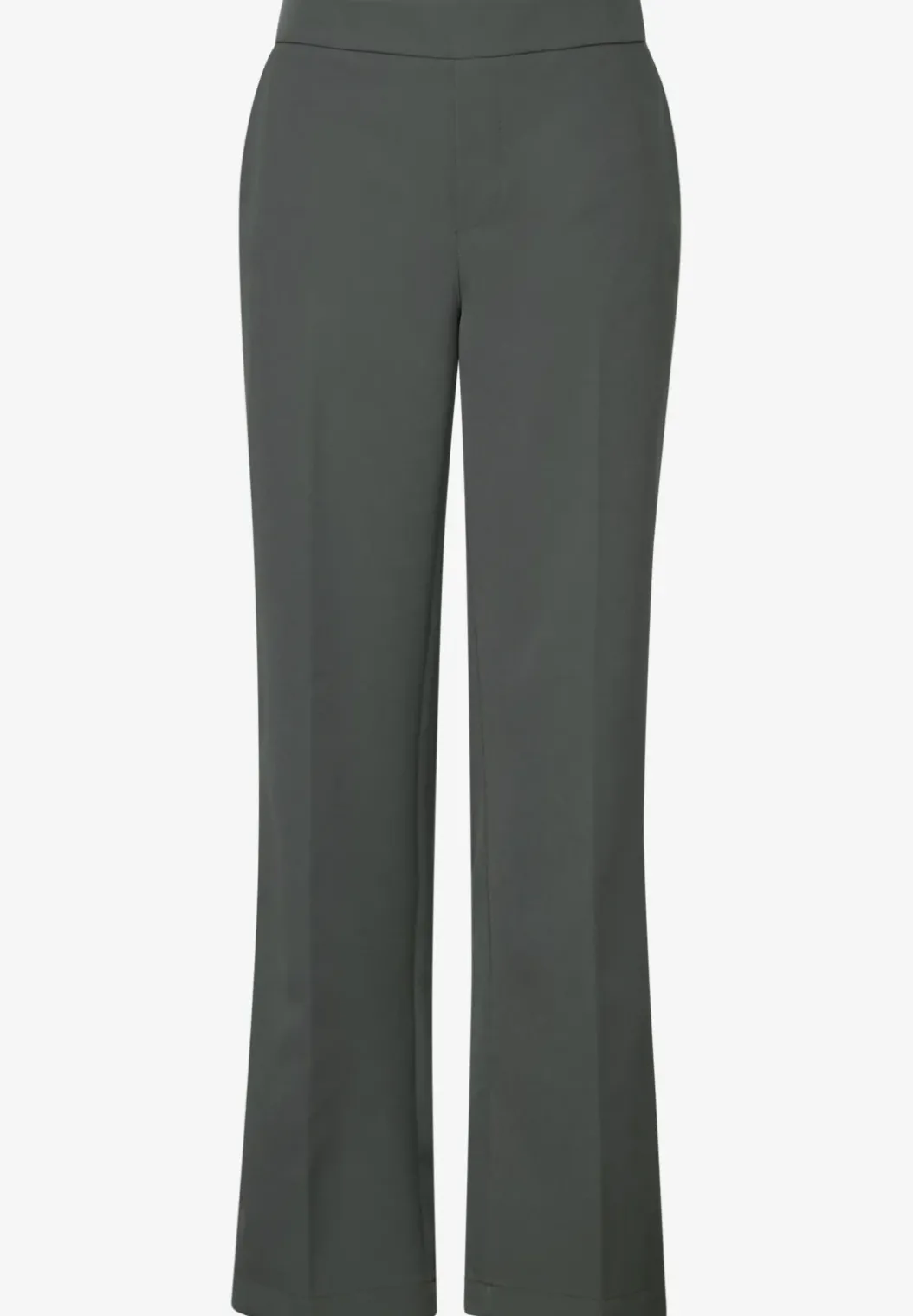 Twill broek met rechte pijpen