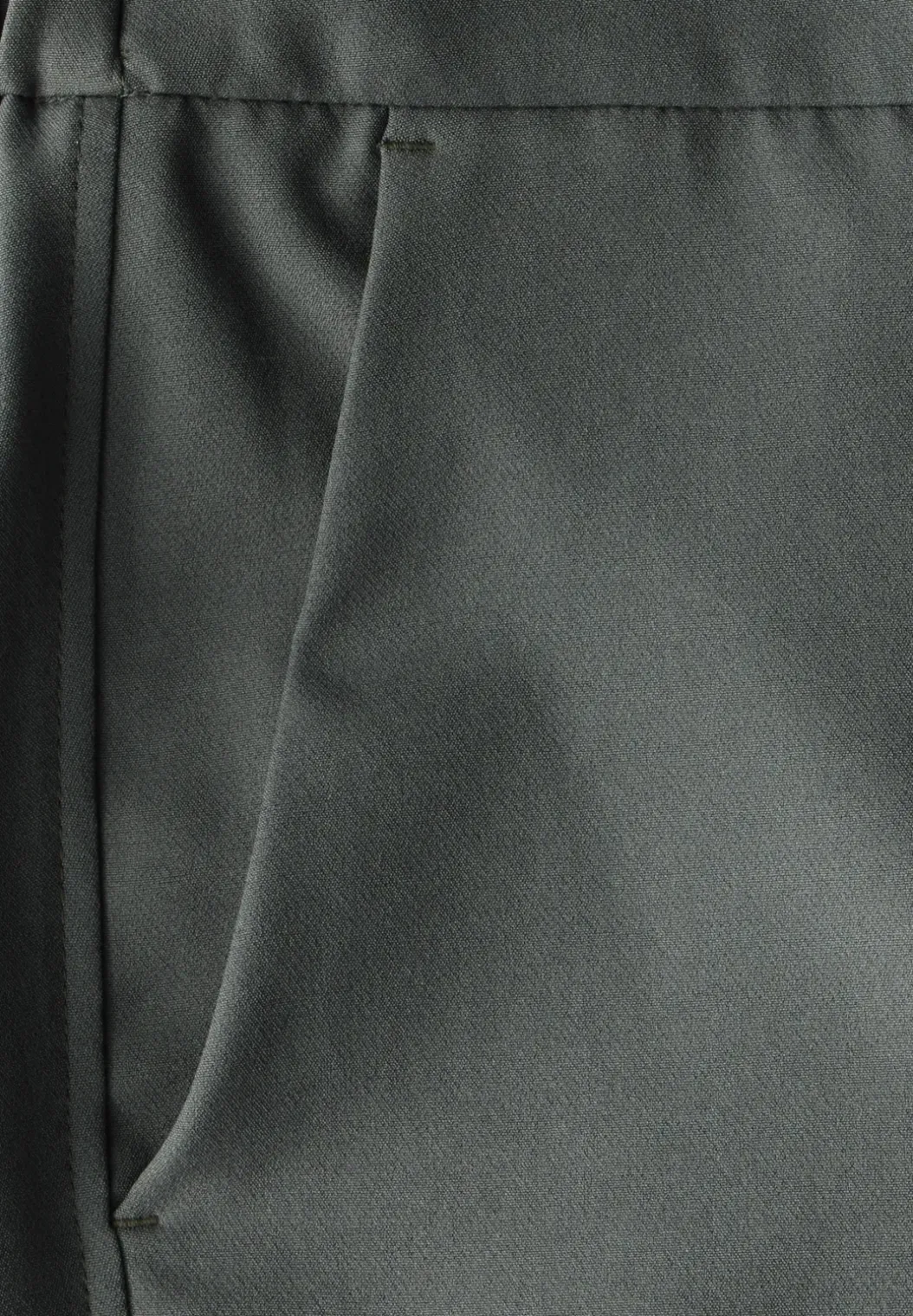 Twill broek met rechte pijpen