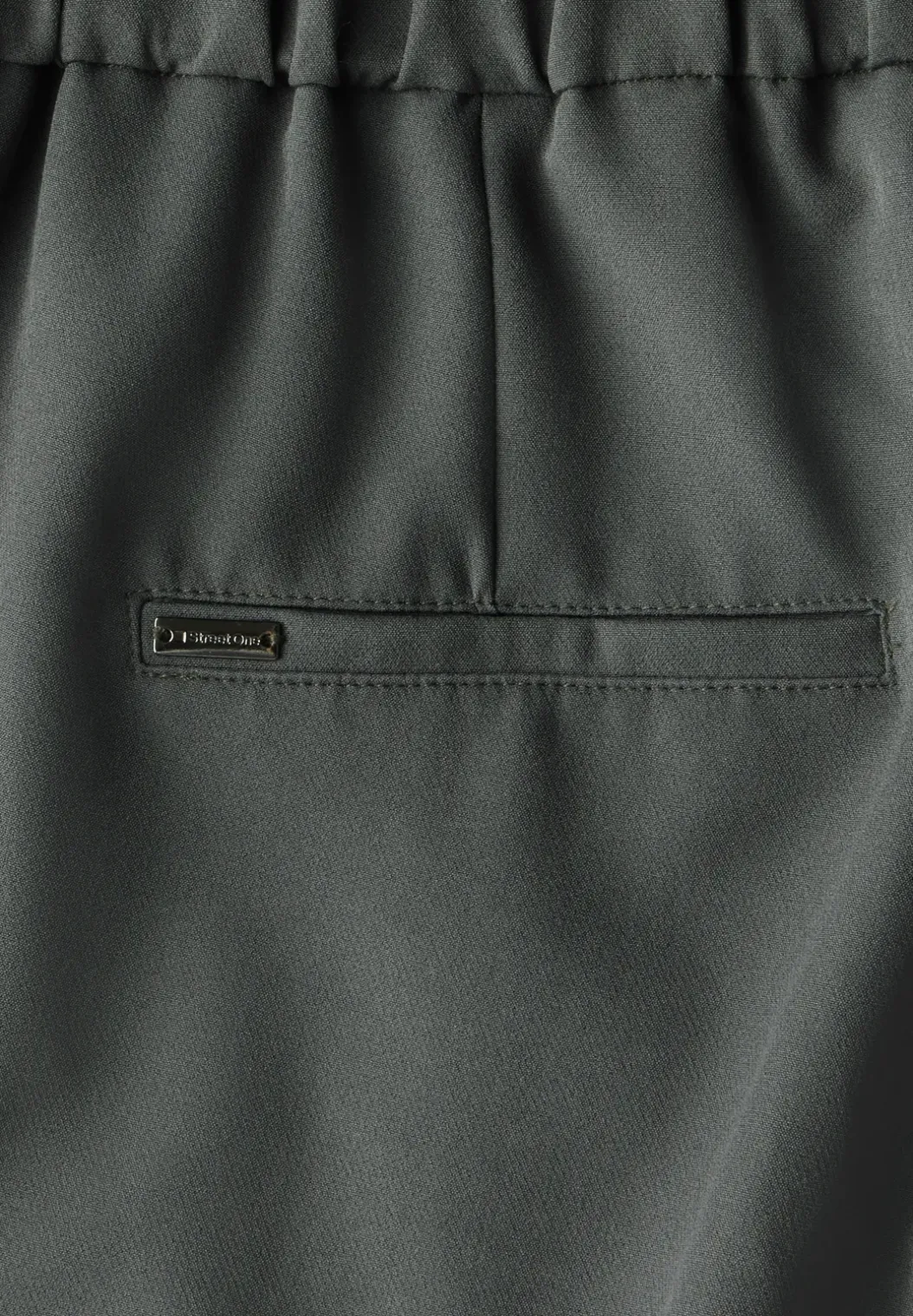 Twill broek met rechte pijpen