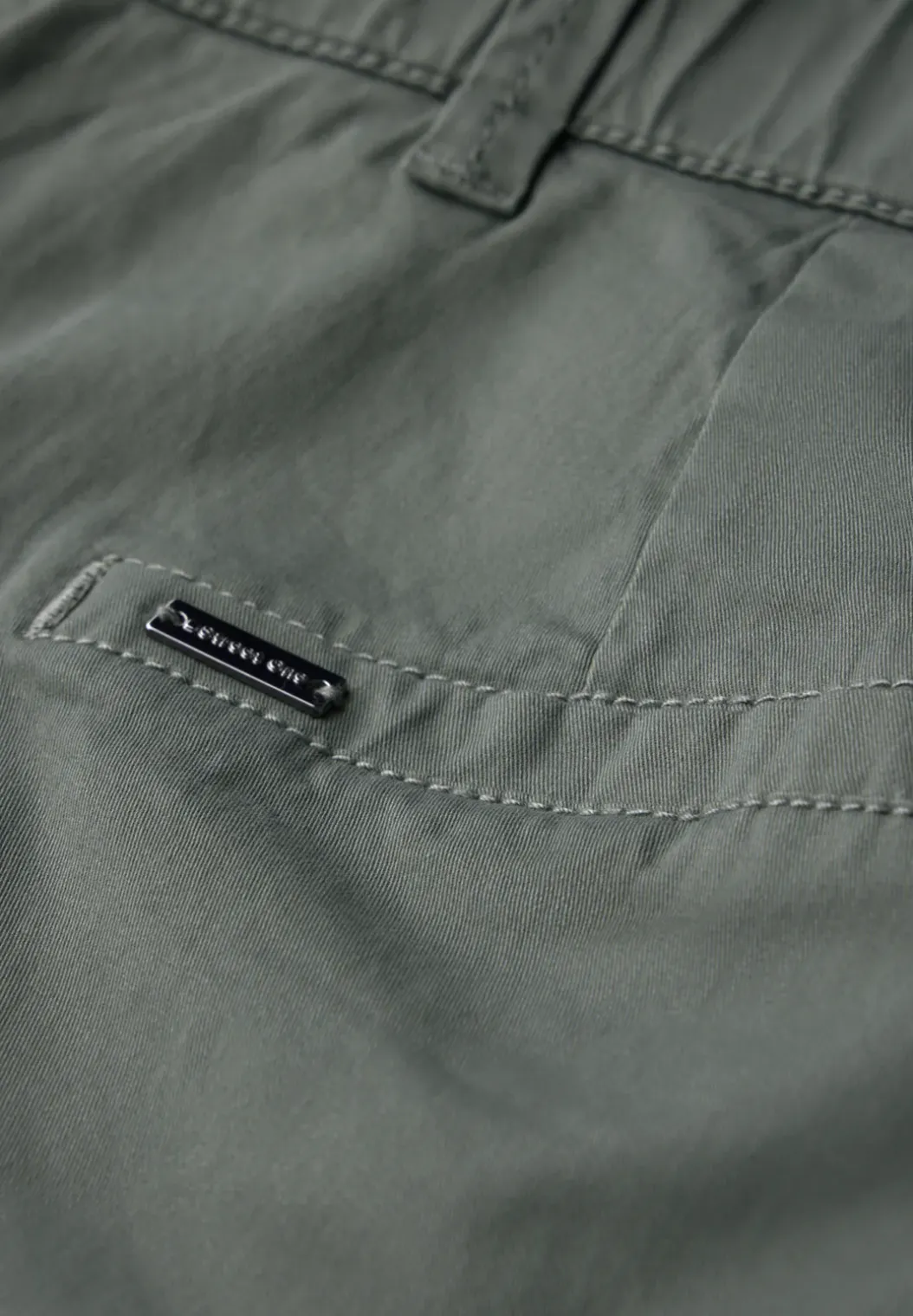 Twill chino broek