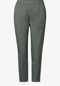 Twill chino broek